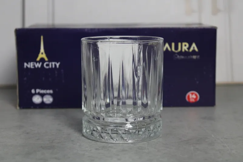 RYGL013 Set 6 pahare sticla "LAURA" 1/8