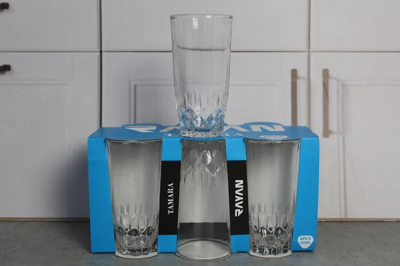 RYGM004 Set 6 pahare sticla "Tamara" 1/8