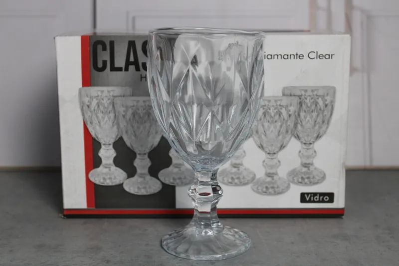 RYG8045 Set pocale sticla 6 buc "DILA 2" 1/4