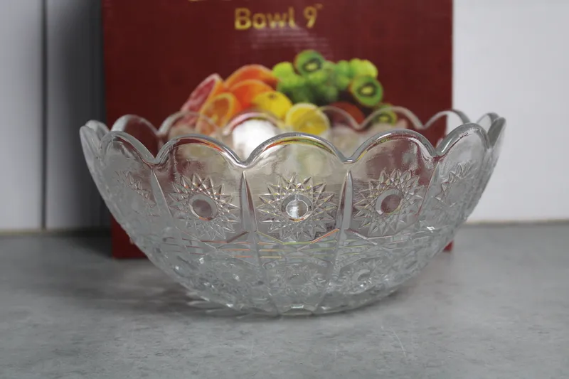 RYGX041/B Salatiera sticla 1 buc "BOHEMİA  BOWL 9" 1/8