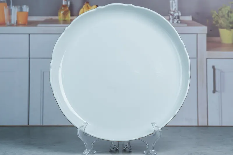 313-L Wave Round Platter 1/8