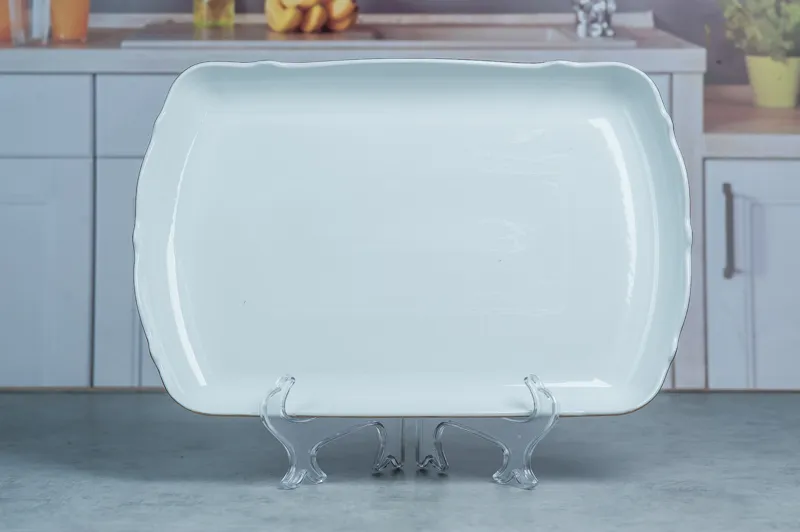 314-L Wave Rectangular Platter 1/10