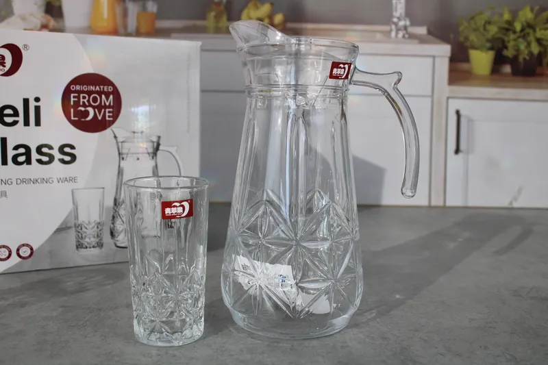 YZH-35/L7 Set ulcior cu 6 pahare sticla 1/6