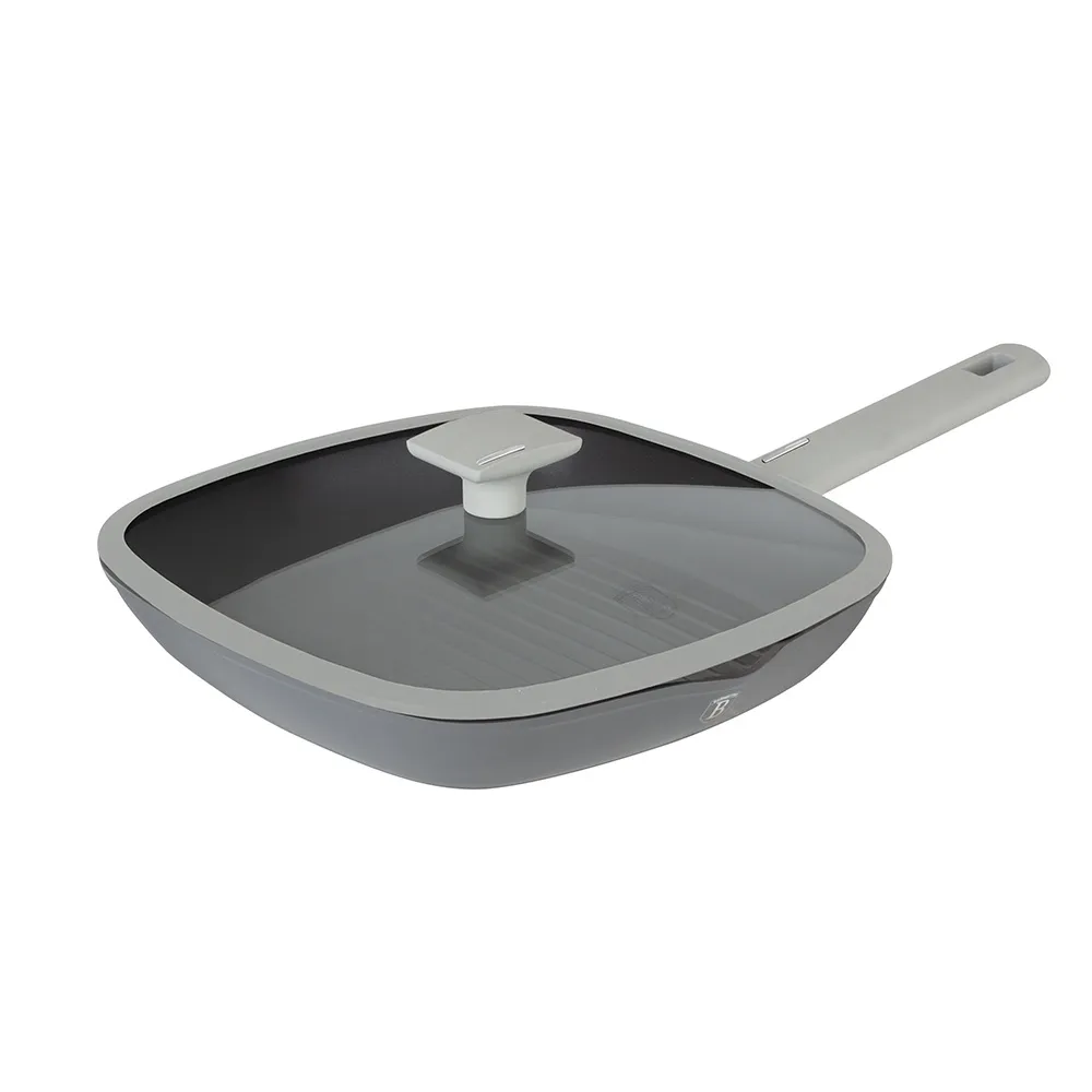 BH7073 Сковорода- гриль с крышкой 28см "Aspen" 1/6