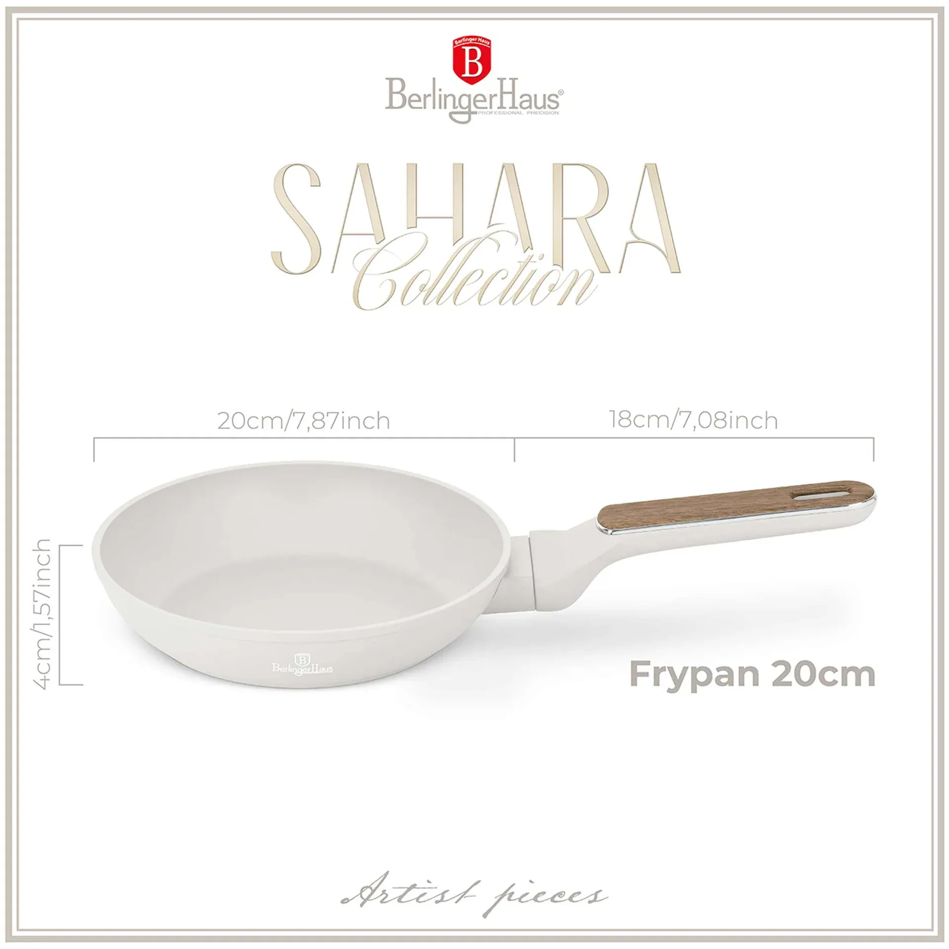 BH8307 Сковорода 20см "SaharaNordic" 1/6