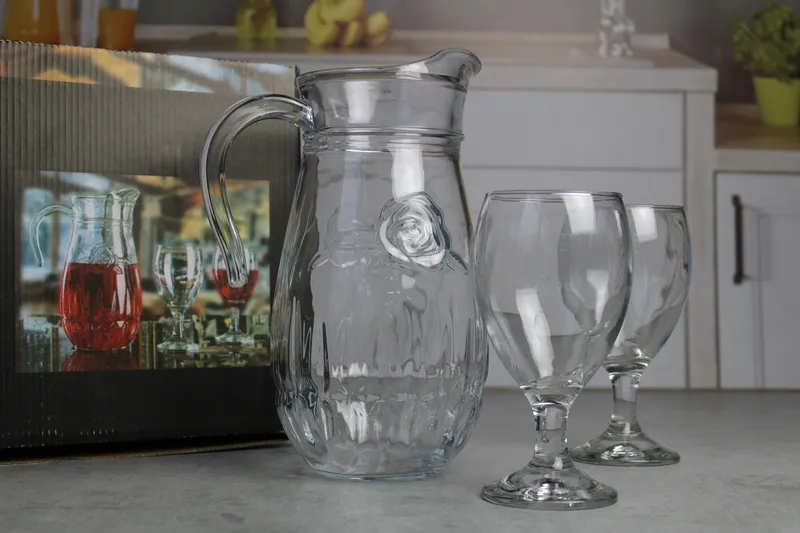 BS3024GCL Set ulcior cu 6 pocale "Rosa&Margarita" 1/4