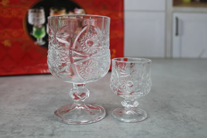 S468-1 Set pocale 12pcs (6+6) 1/8