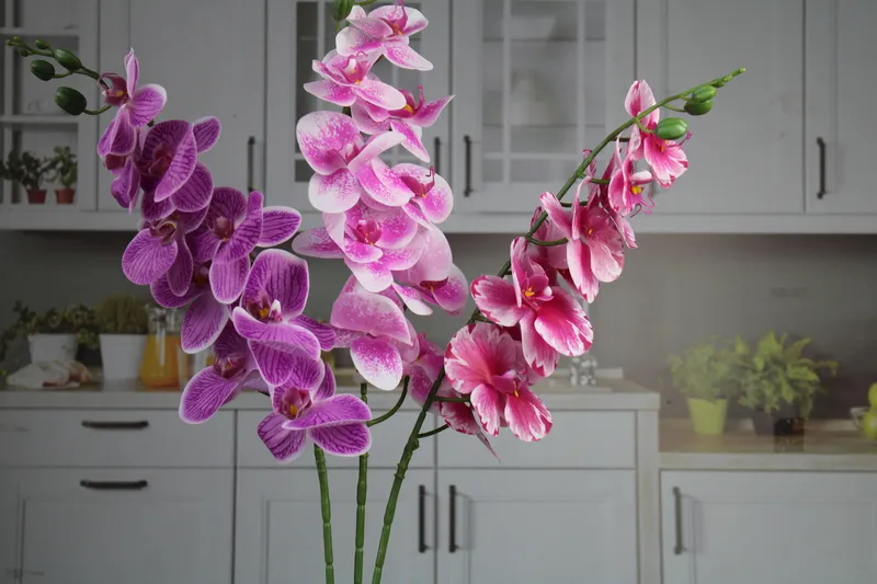 DDH1 Floare artificiala plastic (Orhidee) 1/200