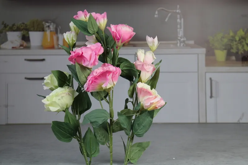 DDH5 Floare artificiala plastic (Eustoma) 1/200