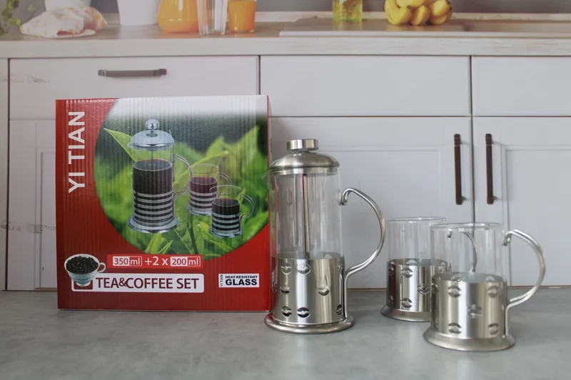 JZ68 Set ceainic infuzie 350ml+ 2 cani 200ml 1/12