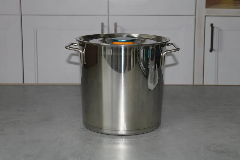 433-5L Cratita inox cu capac 5L 1/48