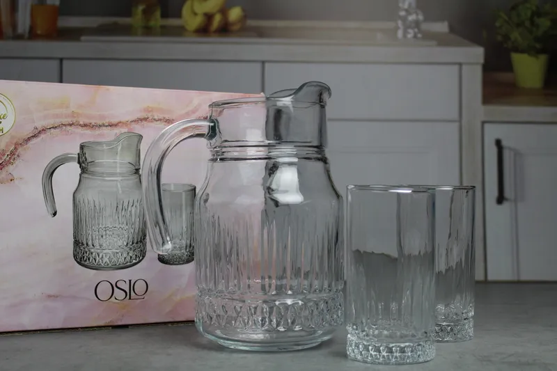 LS0488GCL Set ulcior cu 6 pahare "Oslo" 1/4
