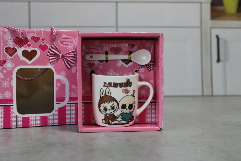 GLA986-4 Set cadou: cana cu lingura ceramica 1/60