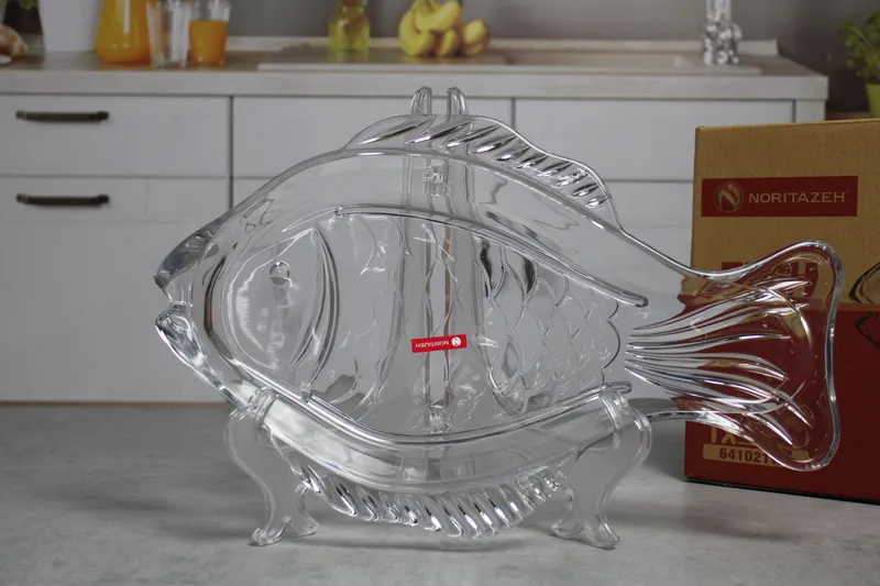 641031W Platou p/u peste 35x24cm "Fish" 1/12