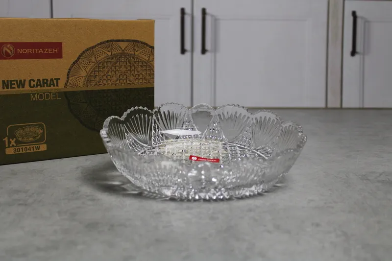 301041W Platou oval sticla 20x16cm "New Carat" 1/36