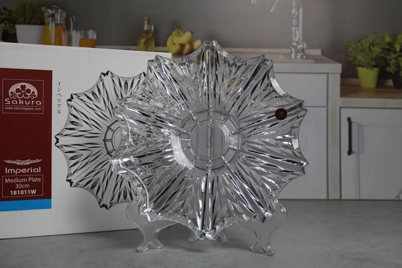 181011W Platou sticla 30cm "Imperial" 1/6