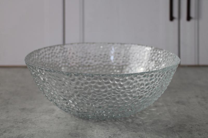 BL7331GCL Salatiera sticla "Marble" 1/8