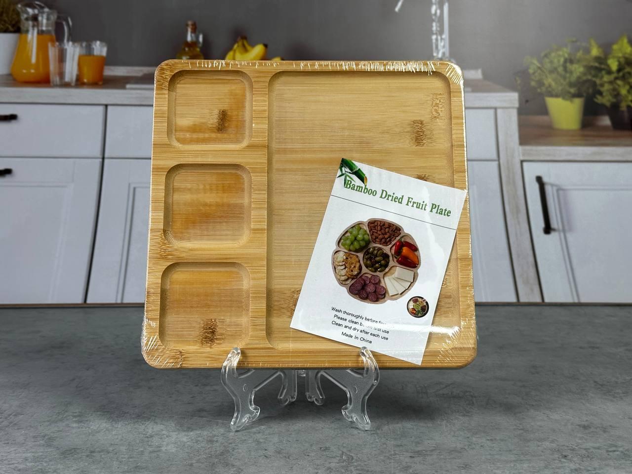 #173 GP-38-2 Tava din bambus cu separari 1 buc. 1/60