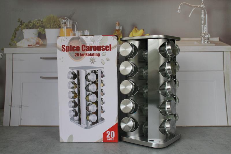 R040-8 Set container p/u condimente pe suport 21pcs 1/9