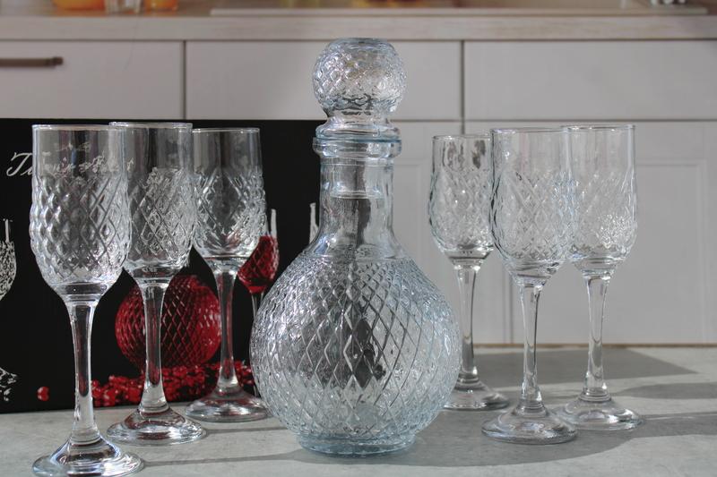 BS3017GCL Set carafa cu 6 pocale "TurinArt"  1/4