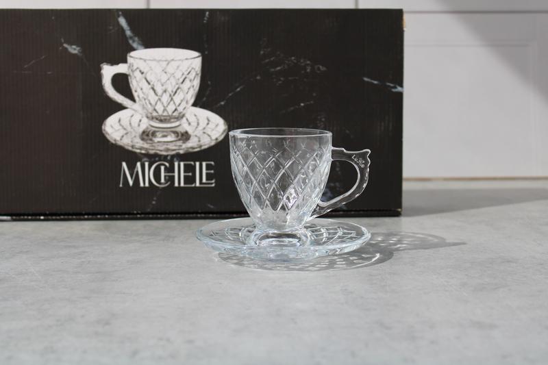 TS3018GCL Set ceai sticla 12pcs "Michele" 1/4