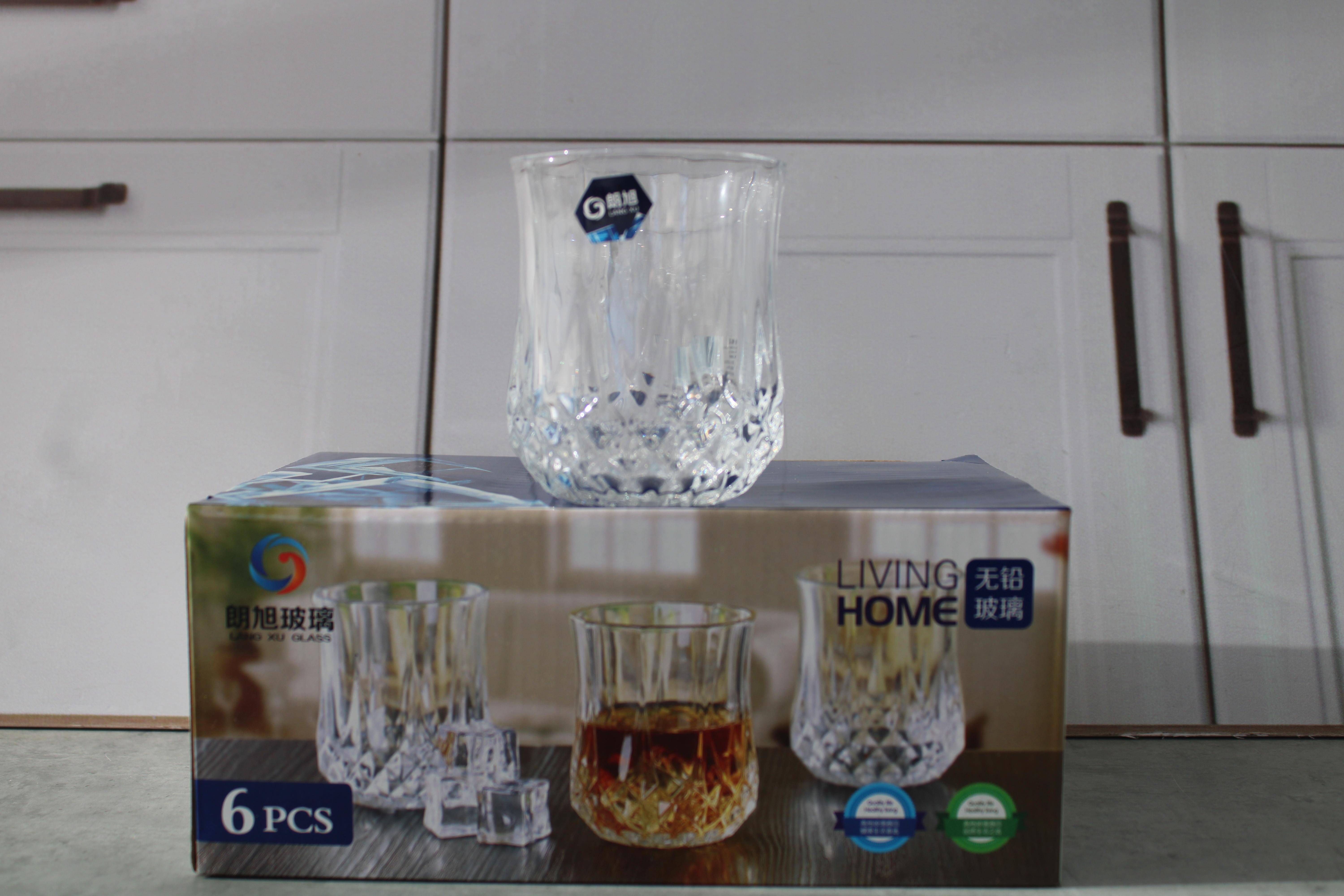 LXZS0601 Set 6 pahare sticla 200ml 1/12