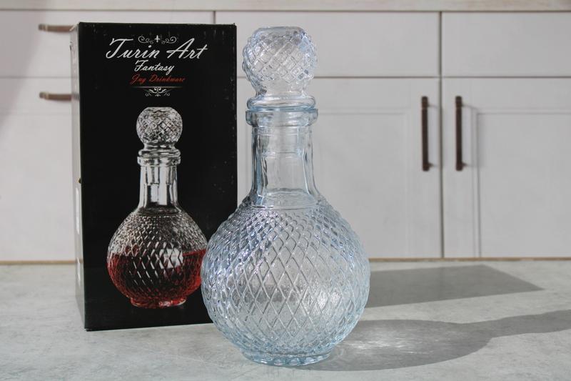 JU8054GCL Carafa sticla 1055ml "Turin Art" 1/8