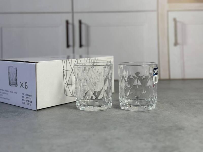 LXS2001-1 Set pahare sticla 6 buc 230ml 1/12