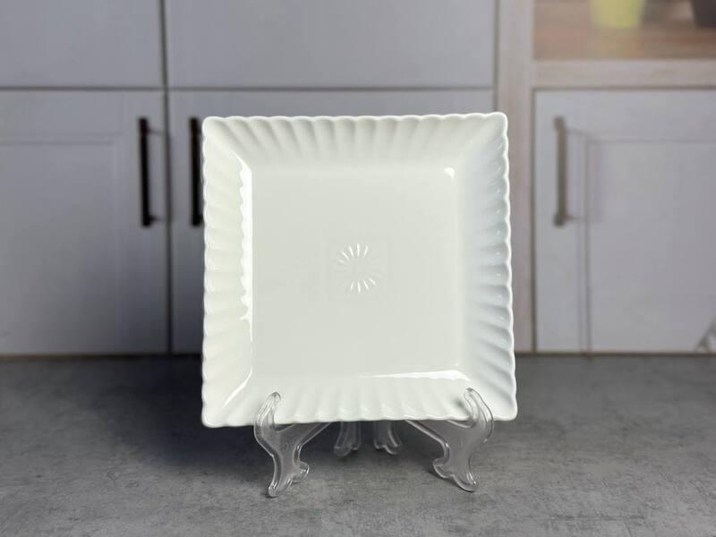 YC-107 Platou cearamica patrat 17x17cm 1/60