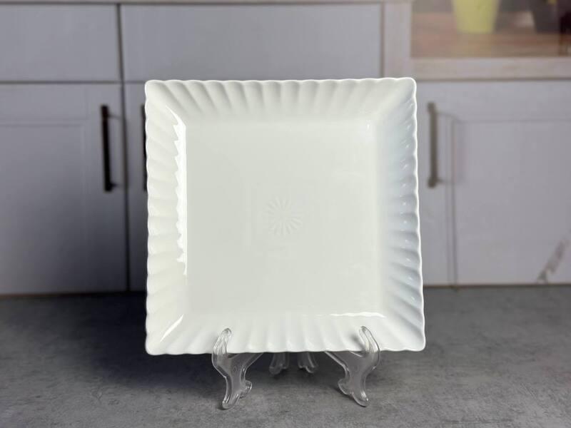 YC-108 Platou ceramica patrat 20x20cm 1/36