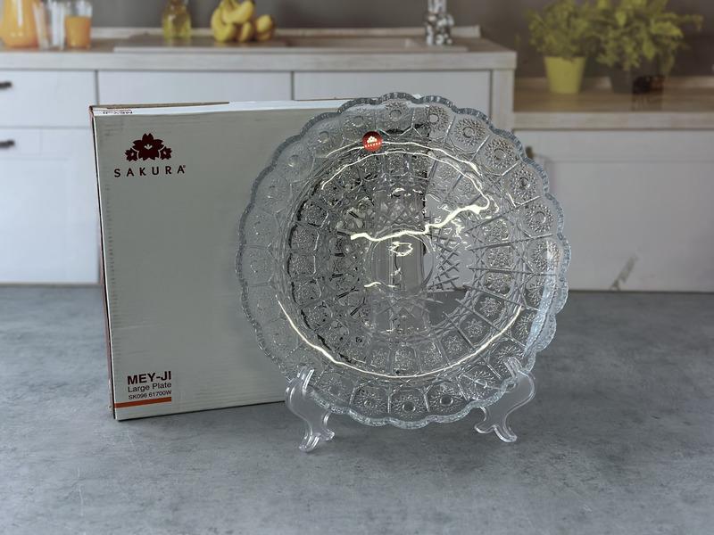 SK09661700W Platou sticla 30cm "Mey-ji" 1/6