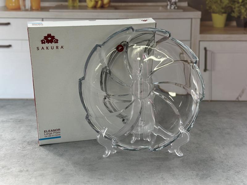 SK18861700W Platou sticla 31cm "Eleanor" 1/6