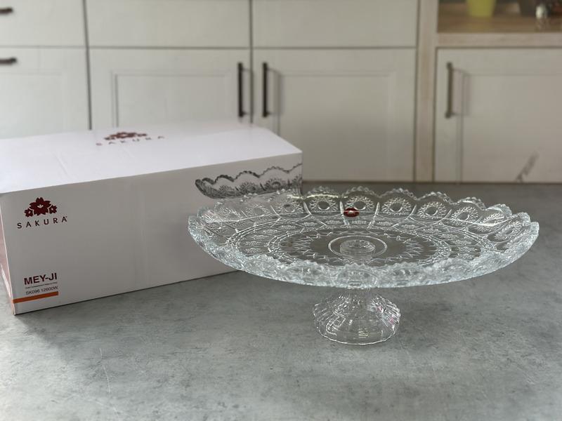 SK09612800W Platou oval pe picior "Mey-ji" 1/4