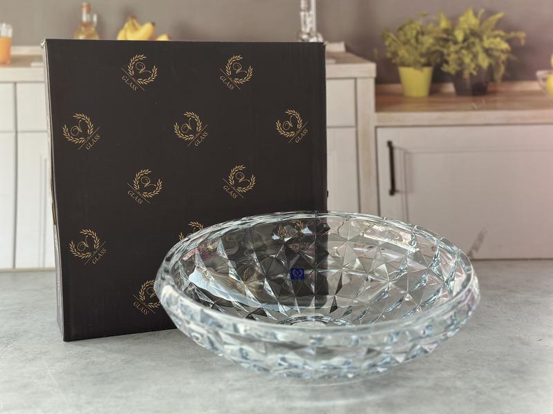 VC17862400W Fructiera sticla 32cm "Aquamarine" 1/6