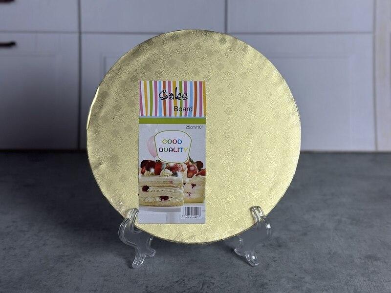 CY-9 Suport tort rotund carton 25cm 1/100