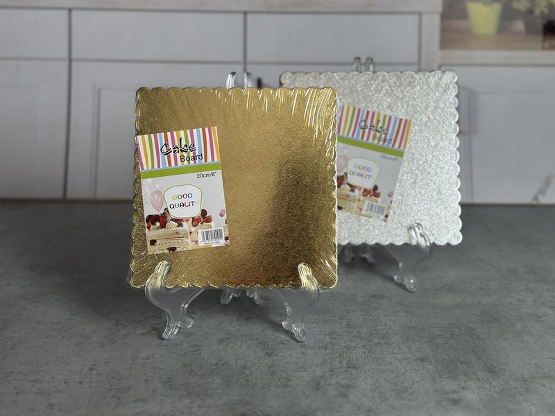 CY-22 Set 5pcs suport tort patrat carton 20cm 1/60