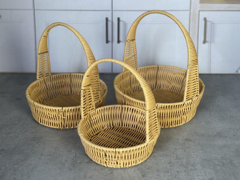 BM-001 Set cos 3buc oval plastic АКЦИЯ! 1/42