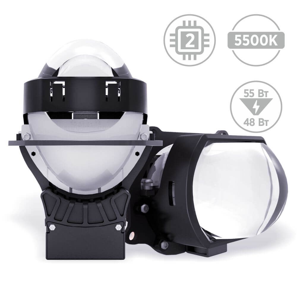 AMS Bi-LED A7 Square 3' F