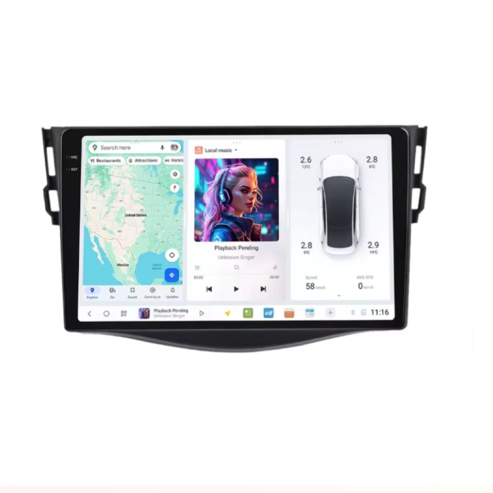 Android Toyota RAV4 (2007 - 2011)