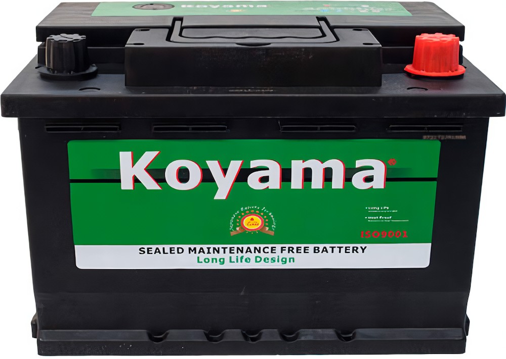 Baterie KOYAMA Japan 75D23L 60 P+ (540Ah)