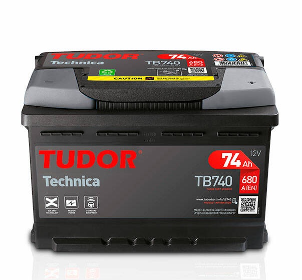 АКБ TUDOR TB740 L03 74A P+ (680Ah) 278/175/190/