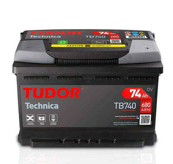 Baterie TUDOR TB740 L03 74A P+ (680Ah) 278/175/190/