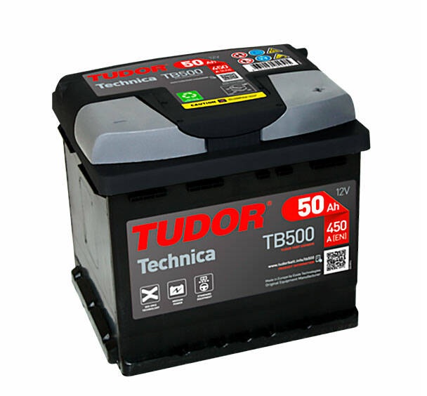 Baterie TUDOR TB500 L01 50A P+ (450Ah) 207/175/190