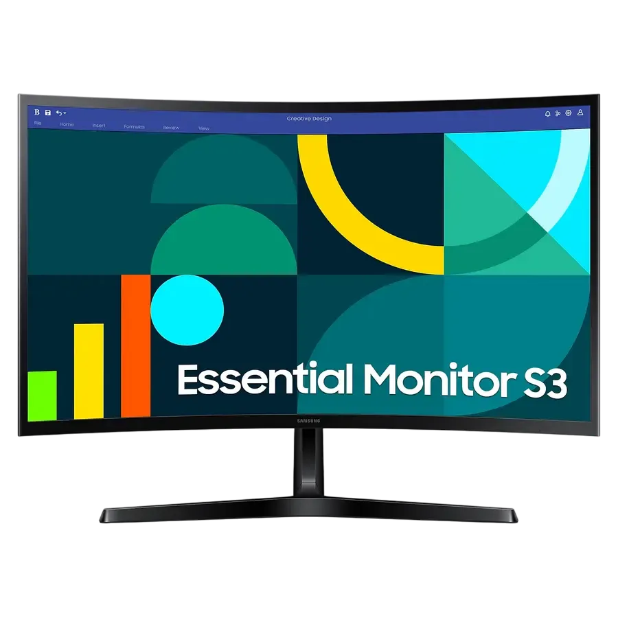 27″ Monitor Samsung S27D366G, VA 1920×1080 FHD, Negru