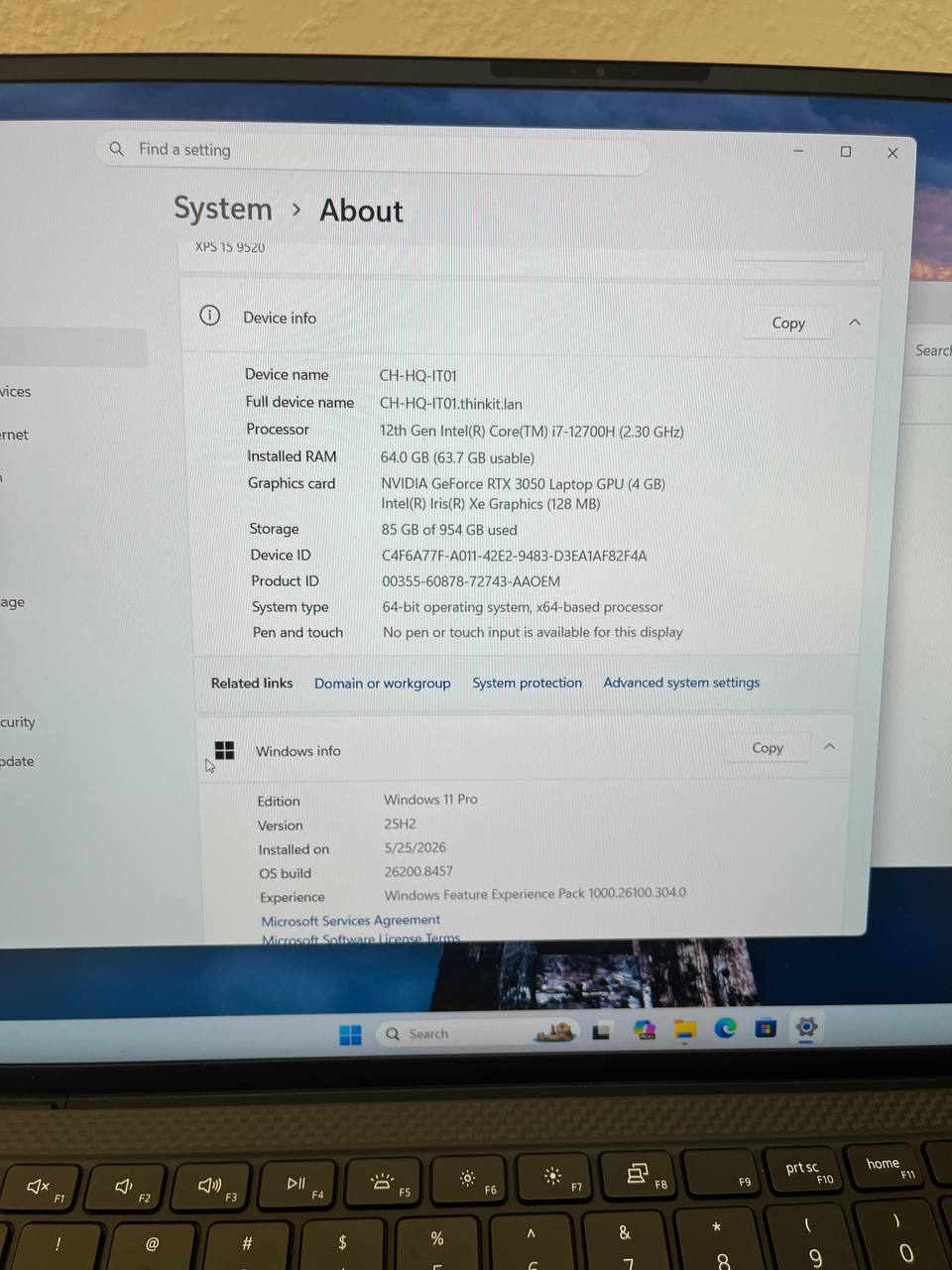 DELL XPS 15 9510