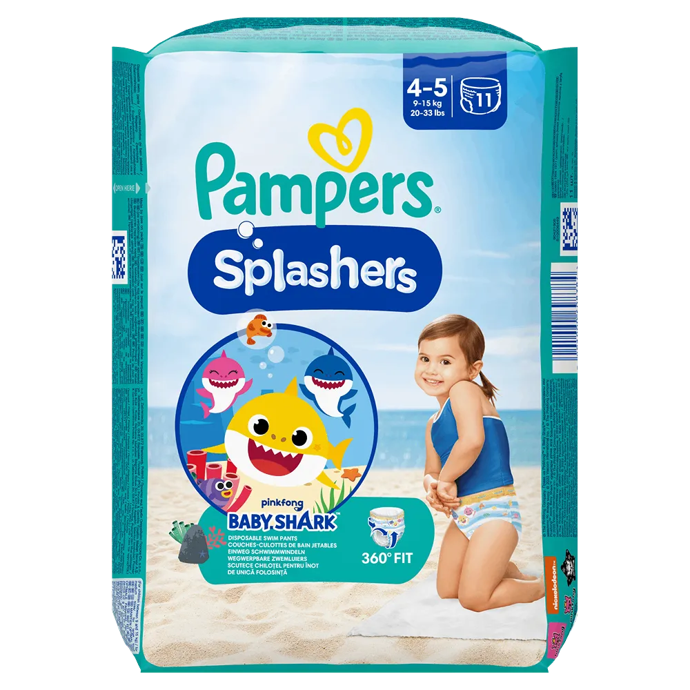 Подгузники-трусики Pampers Splashers Pants Swim №4 11 шт
