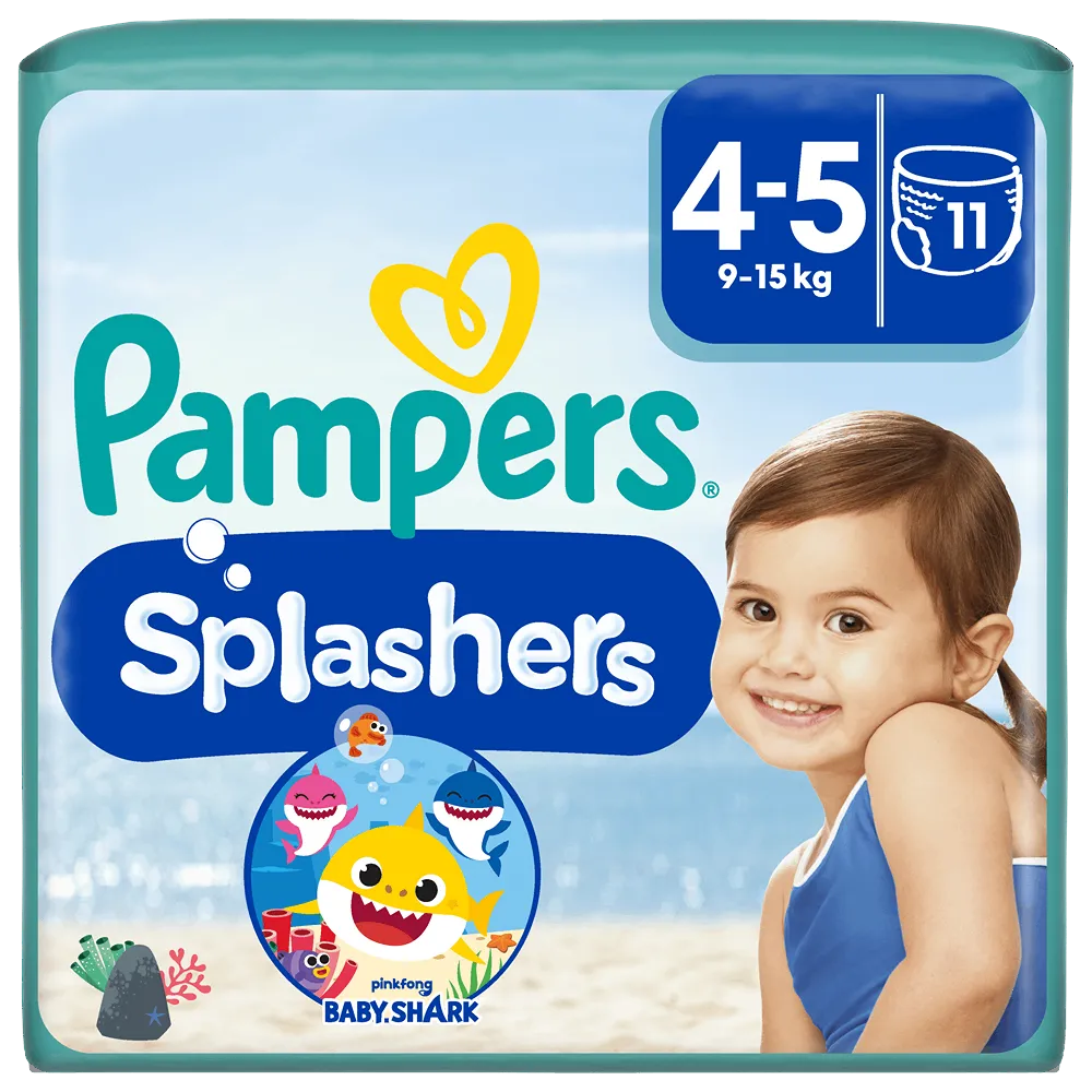 Подгузники-трусики Pampers Splashers Pants Swim №4 11 шт
