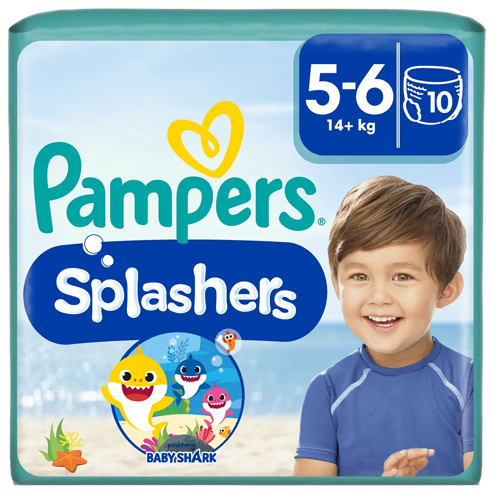Подгузники-трусики Pampers Splashers Pants Swim №5 10 шт