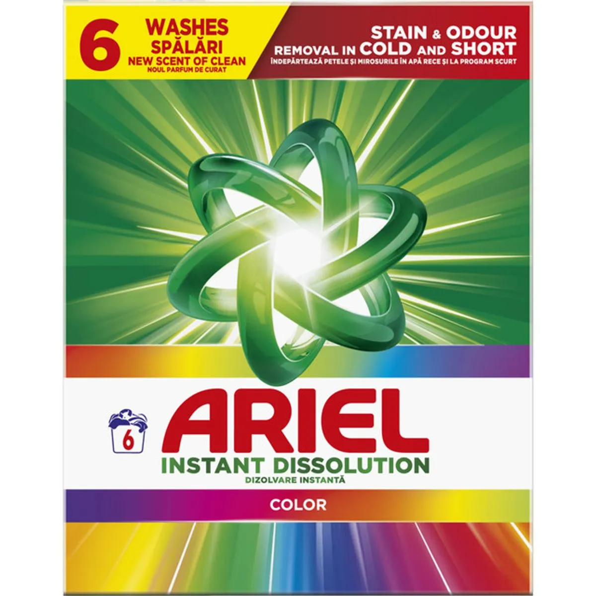 Detergent pudra Ariel Color 6 spalari