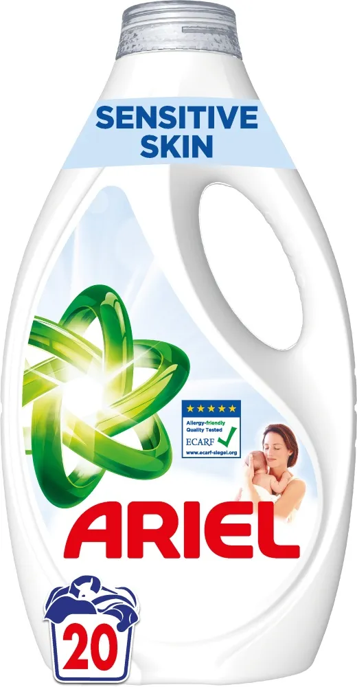 Detergent lichid Ariel Sensitive 20 spalari